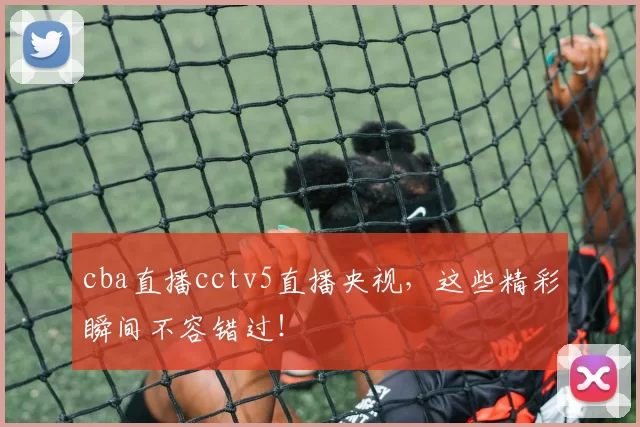 cba直播cctv5直播央视，这些精彩瞬间不容错过！